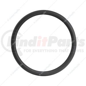 88149 by UNITED PACIFIC - Accessory Steering Wheel Cover - 18", Black, Leather, with 6 Screws