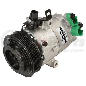 10A1416 by MANDO - New OE AC Compressor w/ Clutch & Pre-filled Oil, Direct Replacement