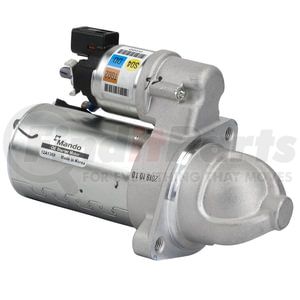 12A1369 by MANDO - New OE Starter Motor, Direct Replacement