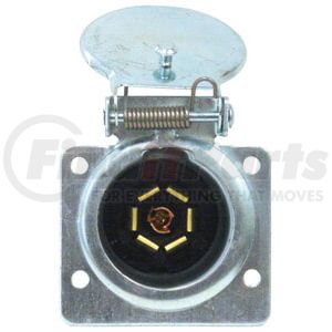 690-72 by TECTRAN - Trailer Receptacle Socket - 7-Way, RV, Metal, Blade, Screw Terminal