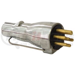 Tectran 791-76 Socket Adapter Trailer Wiring Plug - 7-Way Pin to 6-Way Adapter, Metal