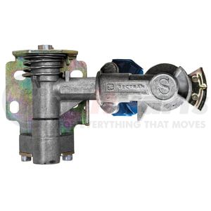 9231 by TECTRAN - 90-Deg Swivel Mount Blue Service Gladhand, Aluminum, 1/2" Male Thread