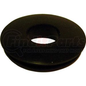 10111 by TECTRAN - Air Brake Gladhand Seal - Black, Rubber, Surface Sealing, Universal