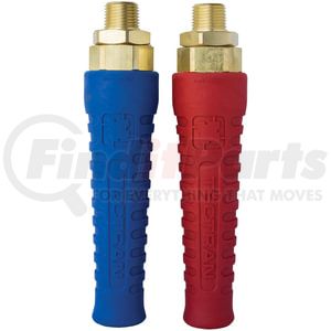 1014FG by TECTRAN - Air Brake Gladhand Handle Grip - Red and Blue, 1/2 in. Thread Size