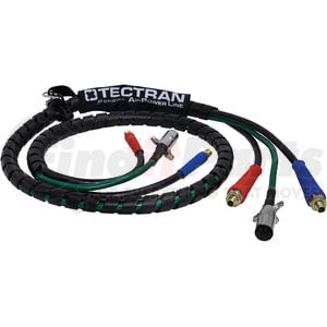 169087 by TECTRAN - Air Brake Hose and Power Cable Assembly - 8 ft., 3-in-1 AirPower Lines