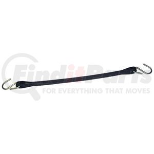 Tectran 20-1009 Tarp Strap 9 in. Natural Rubber Tarp Strap, Pack of 50, with Crimped "S" Hooks