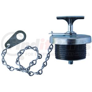 23-44004 by TECTRAN - Engine Oil Filler Cap - 2 inches, with Chain, for Various Applications