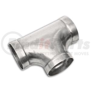 40727B by ALLEGHENY VALVE & COUPLING - Tee: 3" Aluminum Short Radius Belled - Stamp-Welded -