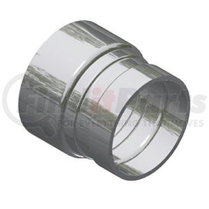 41318A by ALLEGHENY VALVE & COUPLING - Nipple: 2" Aluminum Belled x Grooved