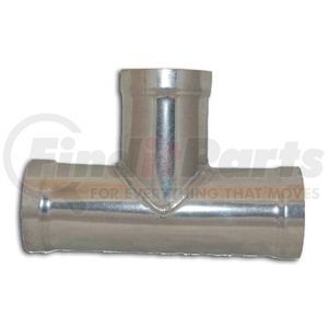 T40279A by ALLEGHENY VALVE & COUPLING - Tee: 2" Aluminum Long Radius - TUBE-FLOW -