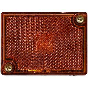 M114A by PETERSON LIGHTING - 114 Clearance/Side Marker Light with Reflex - Amber