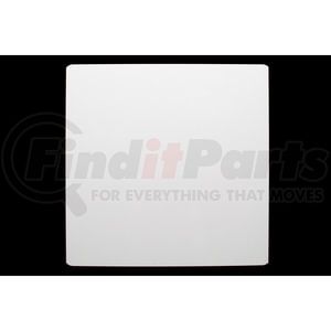 982-00500 by TRAMEC SLOAN - Body Repair Patch - 6 x 6 Aluminum Trailer Patch, White