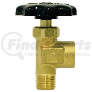 1115-DC by TECTRAN - Shut-Off Valve - 200 psi, 1/2 in. Male, 3/8 in. Female Pipe Thread