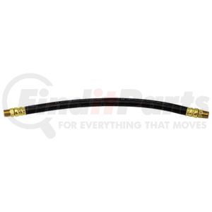 Tectran 652466 Air Brake Hose 3/8" Air Brake Chamber Hose Assembly, 24 in. Long, with 3/8" Dual LifeSwivel Fittings