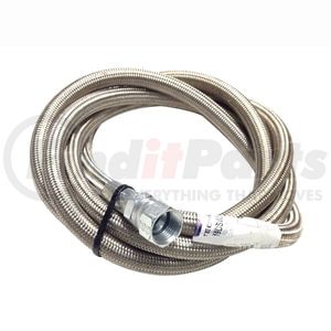 21439 by TECTRAN - Air Brake Compressor Discharge Hose - 96 in., Stainless Steel Outer Braid