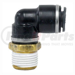 QL1369-6C by TECTRAN - DOT 90-Deg Male Elbow Push-Lock Swivel Composite Fitting, 3/8" Tube Size, 3/8" Pipe Thread