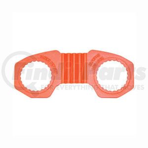 WZ33 by TECTRAN - Zafety Lug Lock Wheel Nut Indicator, 3 1/2 in., Orange, 1.300 in., Pack of 10