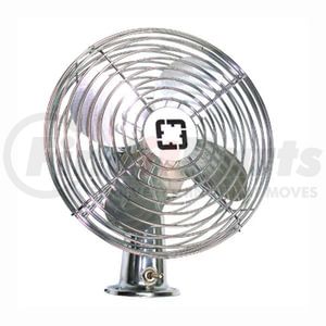 19-2524HD by TECTRAN - Accessory Cabin Fan - 2 Speed, 24V, Chrome, with Toggle Switch, Heavy Duty