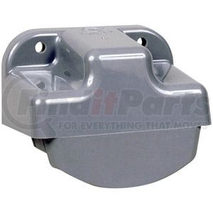 B150-14 by PETERSON LIGHTING - Gray Vertical-Mount License/Utility Light Bracket, 3.43" x 2.72", Bulk Pack