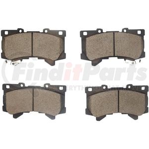 1551-2442-00 by DYNAMIC FRICTION COMPANY - 5000 Advanced Brake Pads - Ceramic