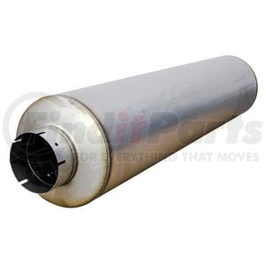 M100465 by DONALDSON - Exhaust Muffler - 51.00 in. Overall length, Round