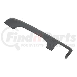 A18-33211-000 by FREIGHTLINER - Driver Side Gray Plastic Armrest - Left Hand, For Freightliner Century & Columbia