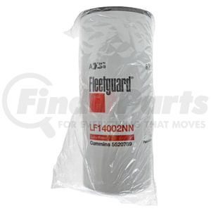 LF14002NN by FLEETGUARD - NanoNet Cummins Full-Flow Spin-On Lube Engine Oil Filter