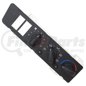 A22-54708-222 by FREIGHTLINER - A/C Control Panel - HVAC, 2 HL, HI/TQ Knob, 3 Knob, 4 Mounting Hole