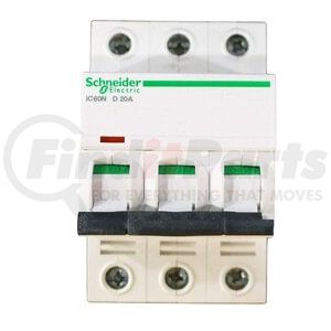 IC60N-3P-D-20A by SQUARE D - CIRCUIT BREAKER 3P 20A