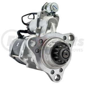 8200433 by DELCO REMY - Starter Motor - 39MT Model, 12V, SAE 3 Mounting, 12 Tooth, Clockwise