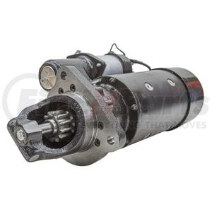 8201067 by DELCO REMY - Starter Motor - 42MT Model, 24V, SAE 3 Mounting, 12Tooth, Clockwise