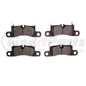 1551-1655-00 by DYNAMIC FRICTION COMPANY - 5000 Advanced Brake Pads - Low Metallic