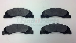 1327.20 by PERFORMANCE FRICTION - Disc Brake Pad Set