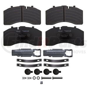 ADBHD1369 by ABEX - Disc Brake Pad Set