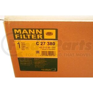 C27380 by MANN-HUMMEL FILTERS - MANN-FILTER BASE Corrugated Style Primary Air