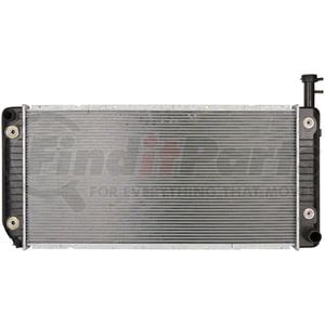 CU2791 by SPECTRA PREMIUM - Radiator - Aluminum Core, Plastic Tank, Crossflow, for Chevrolet, GMC