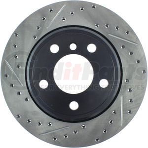 127.34061R by STOPTECH - StopTech Sport Drilled & Slotted Brake Rotor; Rear Right