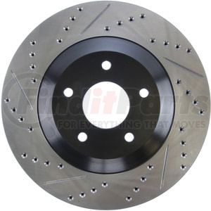 127.62060R by STOPTECH - StopTech Sport Drilled & Slotted Brake Rotor; Front Right