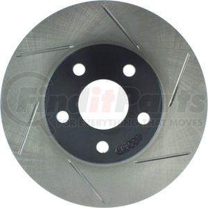 126.62034SL by STOPTECH - StopTech Sport Slotted Brake Rotor; Front Left