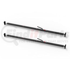 080-01007-2 by FLEET ENGINEERS - SL-30 Cargo Bar, 84-114, Articulating Feet, Black, Pack of 2