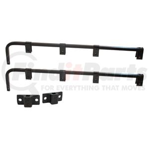 Fleet Engineers 031-00102 Mud Flap Bracket Mud Flap Bracket, 3/4 Straight Bar Type, Right Angle, Standard Mount, Pair