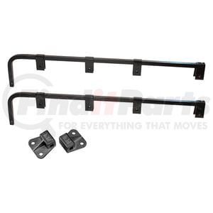 031-00145 by FLEET ENGINEERS - Mud Flap Bracket, 5/8 Straight Bar Type, Right Angle, End Mount, Pair