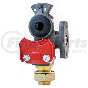 Tramec Sloan 36256 Gladhand Anodized Shut-Off Gladhand, Emergency, Rubber Seal, 3/8-18 NPTF