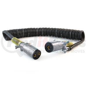 38183-15 by TRAMEC SLOAN - Dual Pole/Single Pole Liftgate Cable, 15ft Coiled, w/ 12 Leads, 4 GA