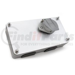 Tramec Sloan 38550-20 Electrical Pin Socket Breaker Smart Box, 20A, Solid Pin