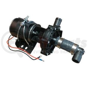 1001487644 by BERGSTROM - Heater Booster Pump - 12 Volts, 8 amp, 90 Degree Elbow, -40°F - 185°F