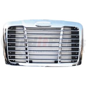 1501-0041 by WHEELER FIT - GRILLE, CHROME AND BLACK (WITH BUG SCREEN AND WINTER SNAPS)