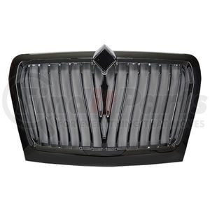 1501-0050 by WHEELER FIT - Grille - Front, Satin Black, with Bug Screen and Mounting Hardware