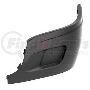 1503-0019 by WHEELER FIT - CAP,BUMPER END (GRAY) WITHOUT FOG LIGHT CUTOUTS - LEFT