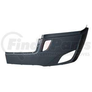 1503-0043 by WHEELER FIT - CAP,BUMPER END (GRAY) WITH FOG LIGHT CUTOUTS - AIR DAM MOUNTING - LEFT